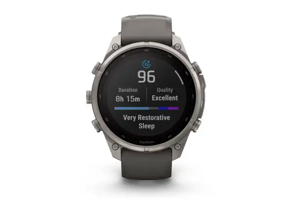 Garmin Fénix 9 Pro inReach Solar 47 mm chytré hodinky Titanium Pebble Gray/Silver Gray