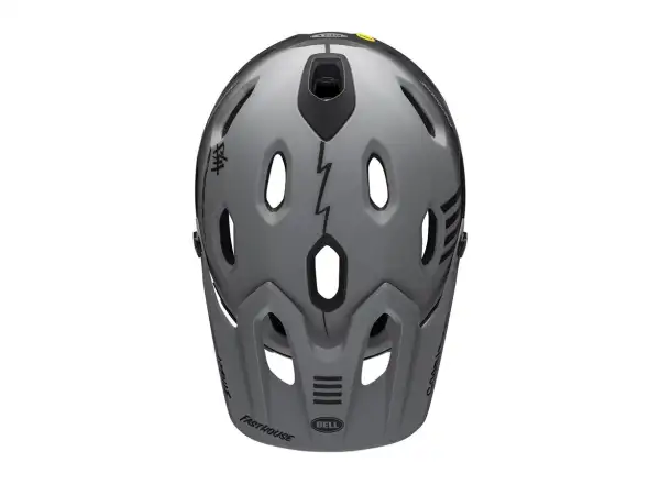 Bell Super DH Spherical přilba Mat Gray/Black Fasthouse