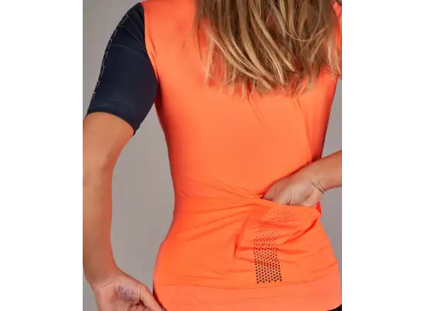 Mavic Essential dámský dres krátký rukáv Coral/Deep Blue
