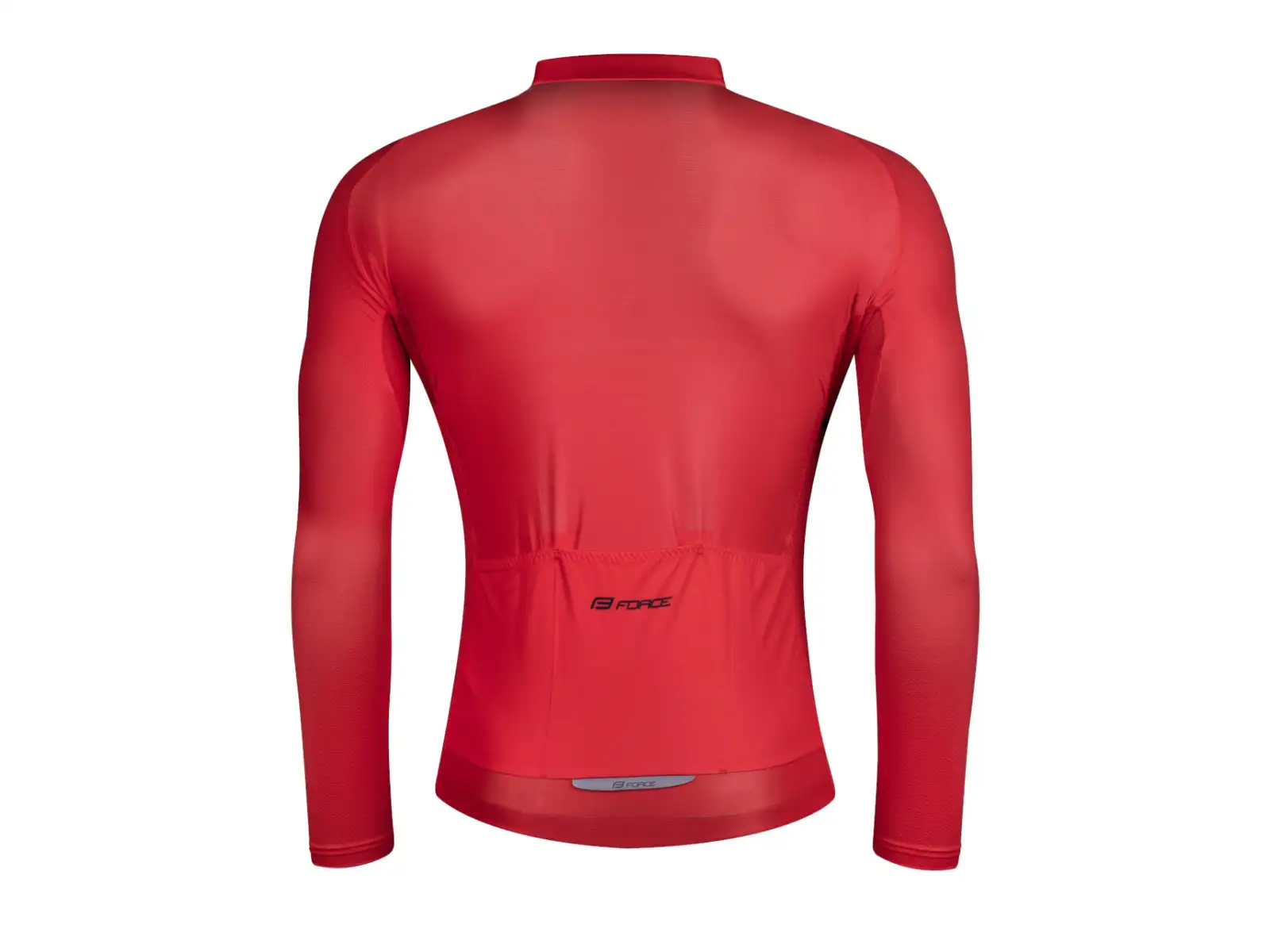 Force Pure pánský dres dlouhý rukáv červená