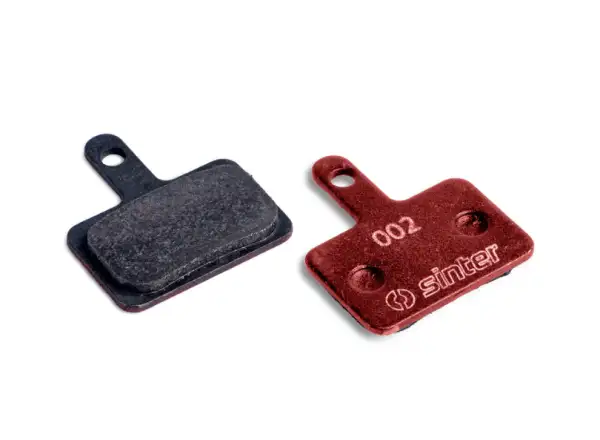 Sinter Shimano B Type brzdové destičky polymer červená