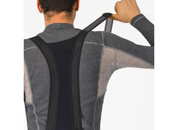 Castelli Espresso Bibtight pánské kalhoty s laclem a vložkou Black
