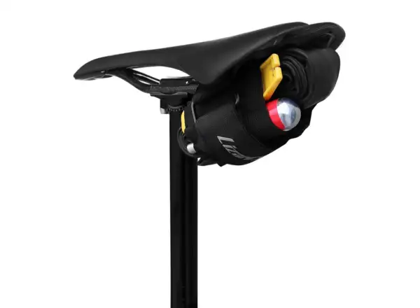 Sangle Utilitaire Pour Vélo Lizard Skins - Noir - Fixation Sous Selle - Pour Outils Et Chambre à Air De Rechange