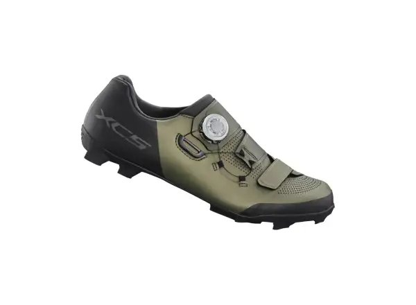 Shimano SH-XC502 Wide pánské MTB tretry zelená