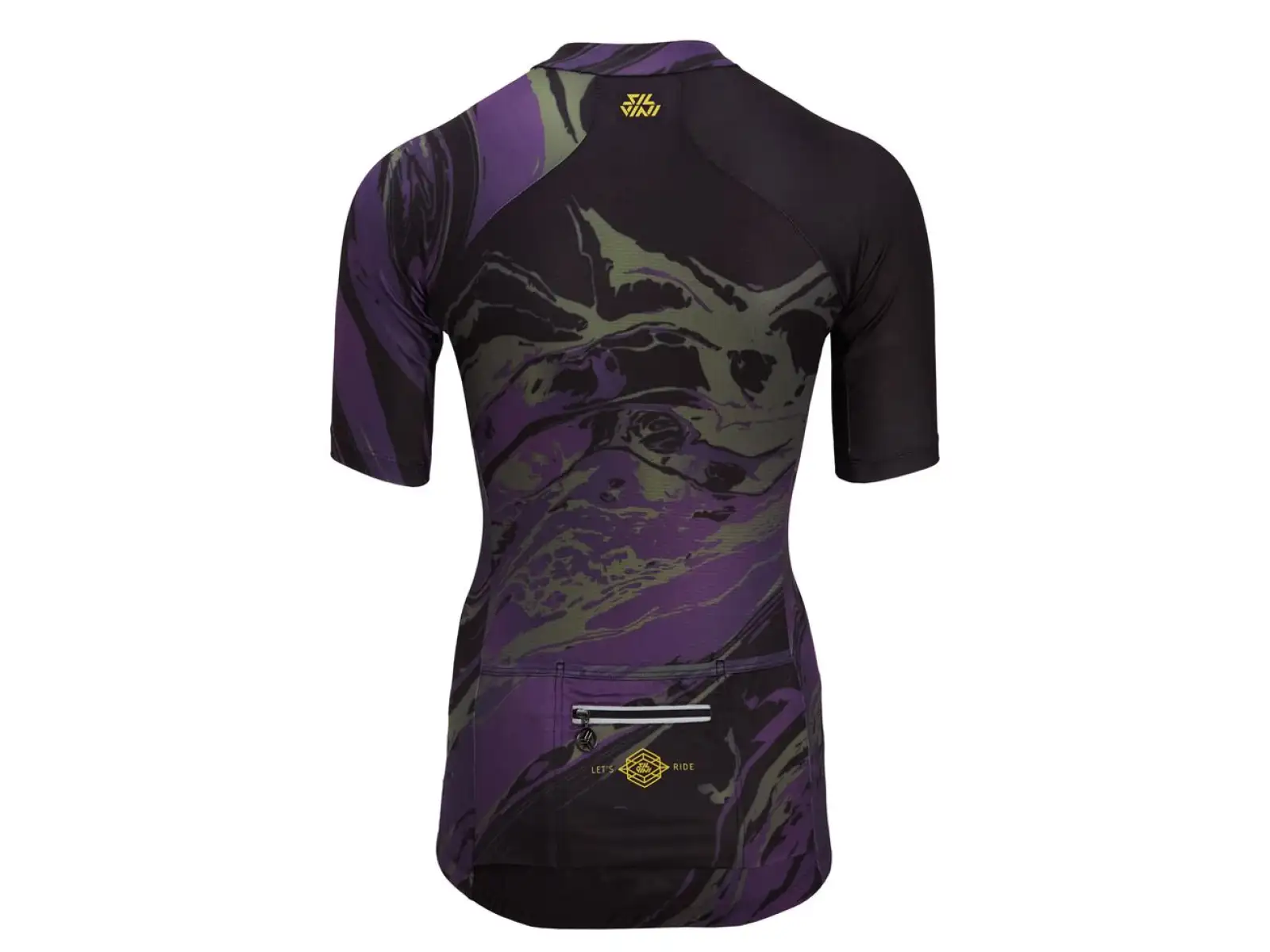 Silvini Catirina dámský dres krátký rukáv Black/Plum
