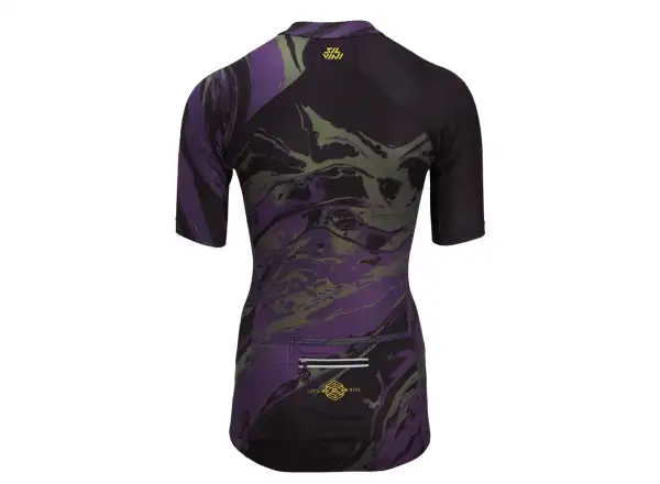 Silvini Catirina dámský dres krátký rukáv Black/Plum