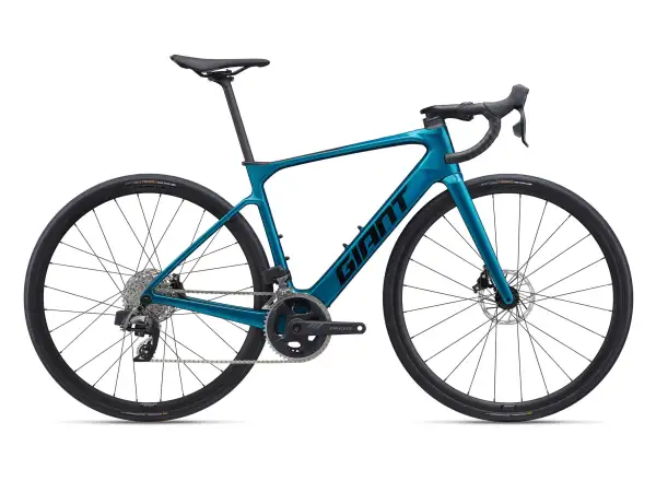 Gaint Defy Advanced E+ Elite 2 silniční elektrokolo Sea Sparkle