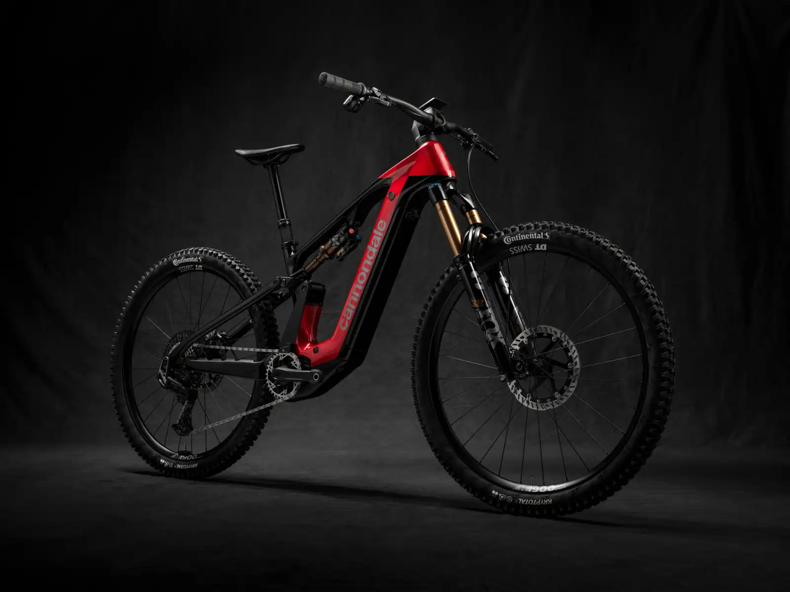 Cannondale Moterra Carbon 1 celoodpružené elektrokolo Metallic Red