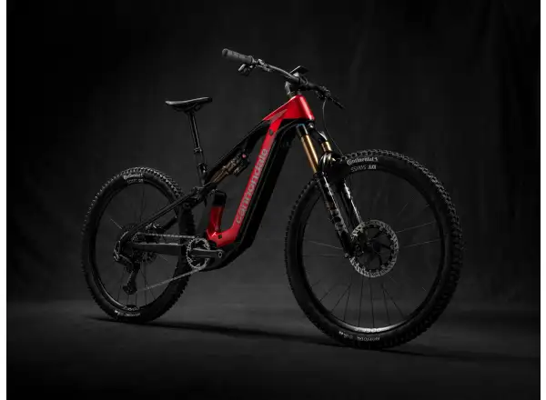 Cannondale Moterra Carbon 1 celoodpružené elektrokolo Metallic Red