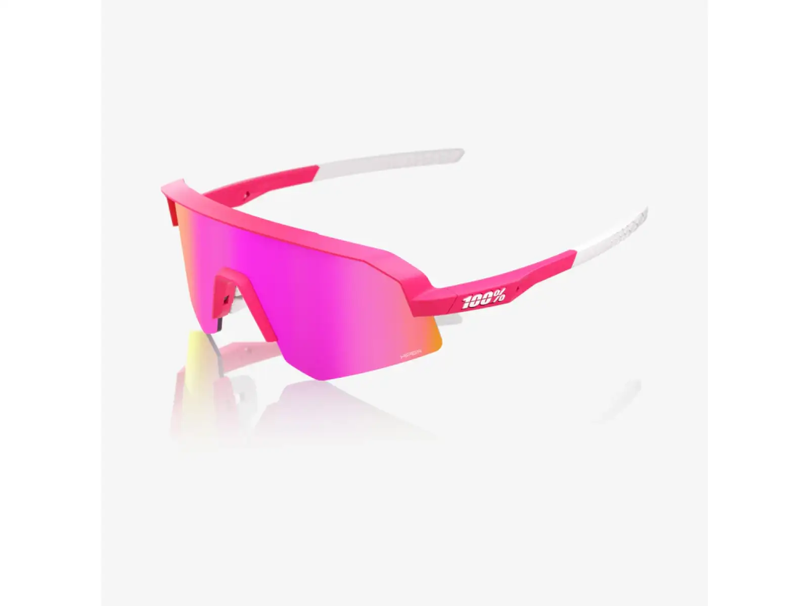 100% Slendale SL sluneční brýle Pitaya/HiPER Vital Pink Mirror