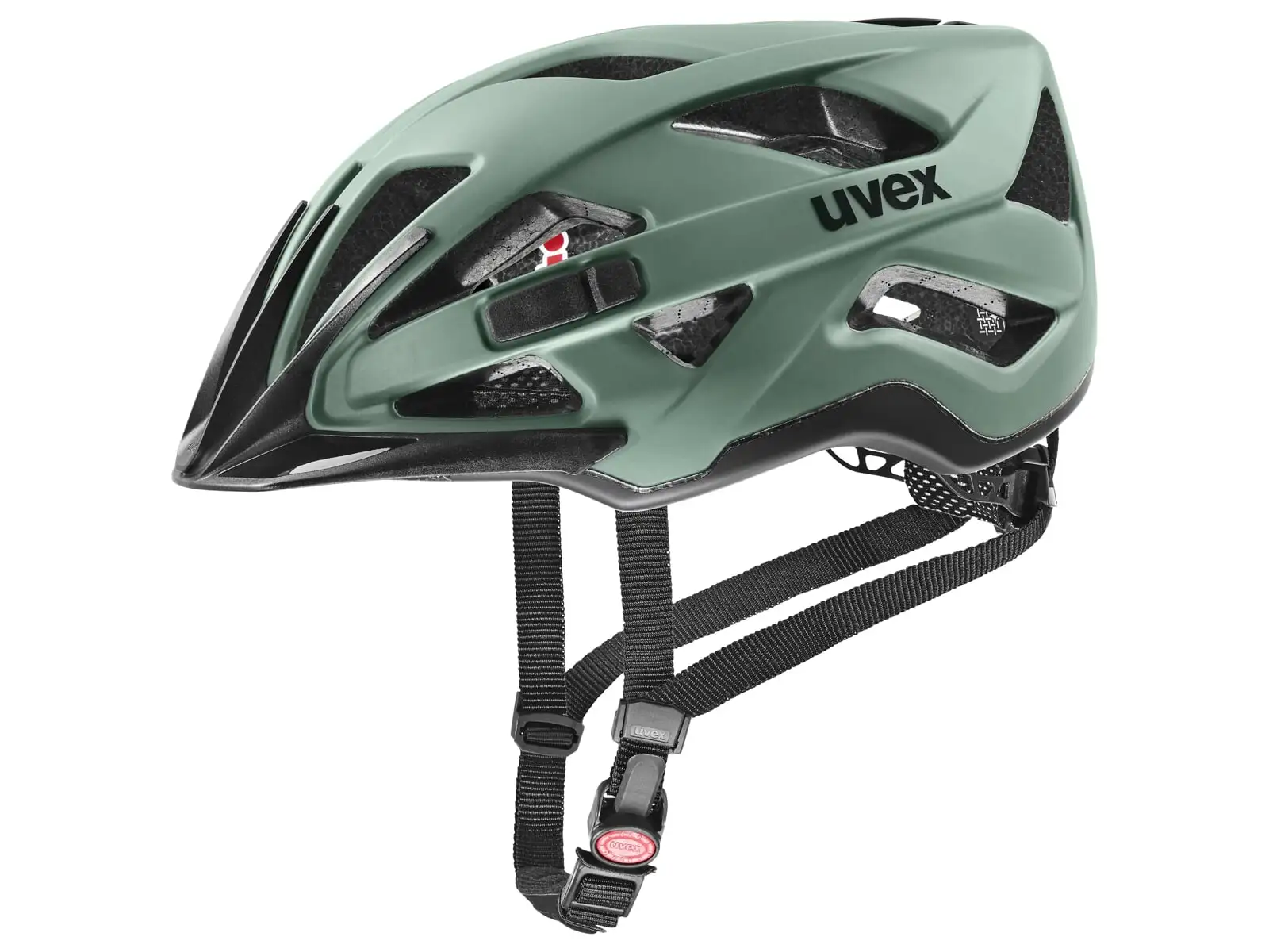 Uvex Active CC přilba Moss Green/Black Matt