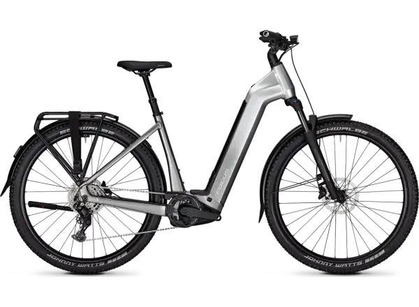 Focus AVENTURA2 6.7 Wave 29" 600Wh nízkonástupové elektrokolo Nepalsilver / Steelgrey