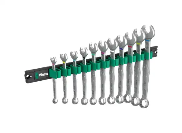 Wera 9640 Magnetická lišta 6003 Joker 1 očkoploché klíče sada 11 ks