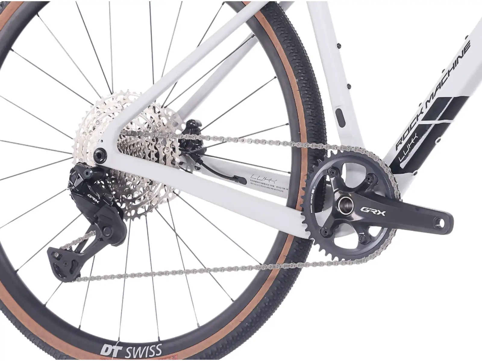 Rock Machine Lukk CR 90 gravel kolo Matte Limerock Grey