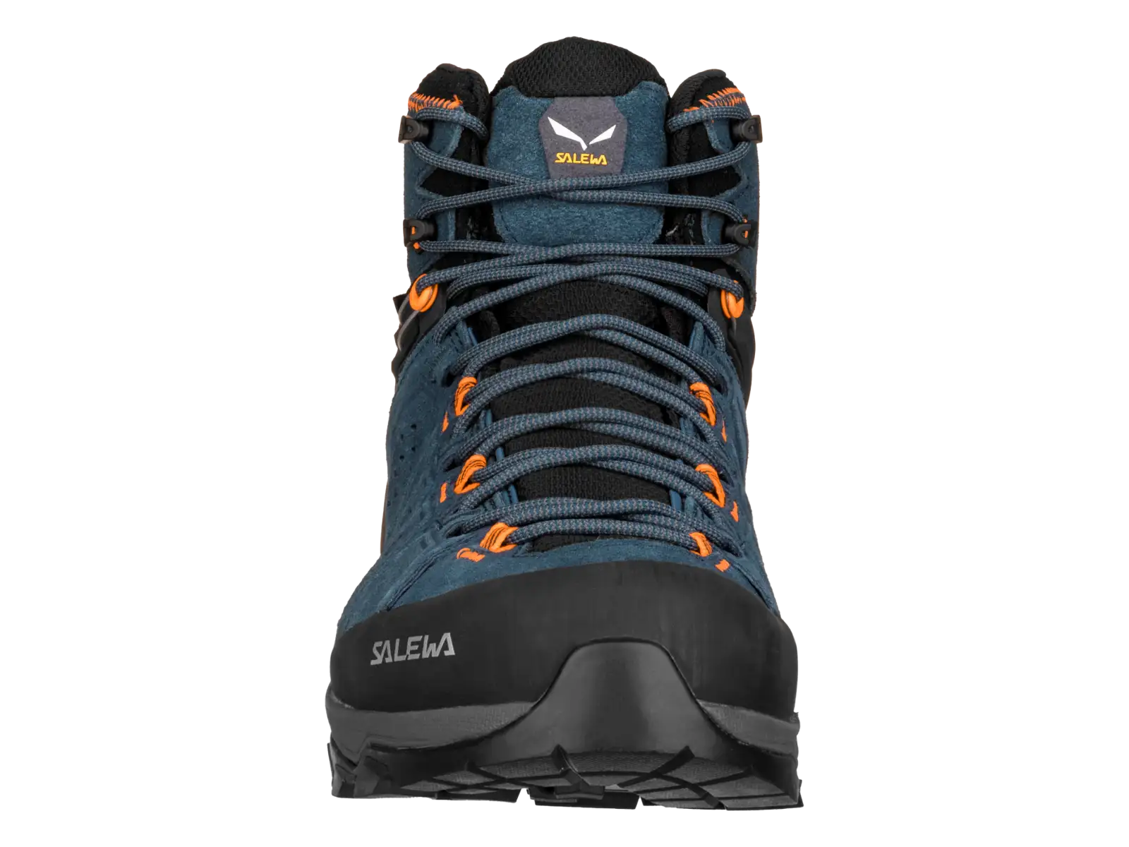 Salewa Alp Trainer 2 Mid Gore-Tex pánské boty Dark Denim/Fluo Orange