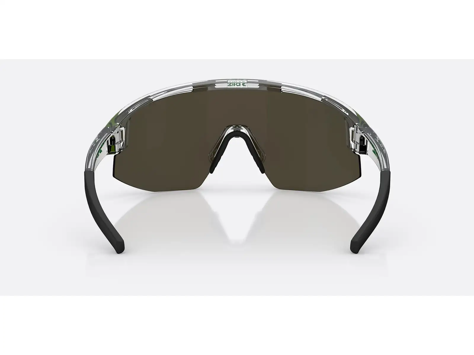 Bliz Matrix sluneční brýle Transparent White/Brown Green Multi