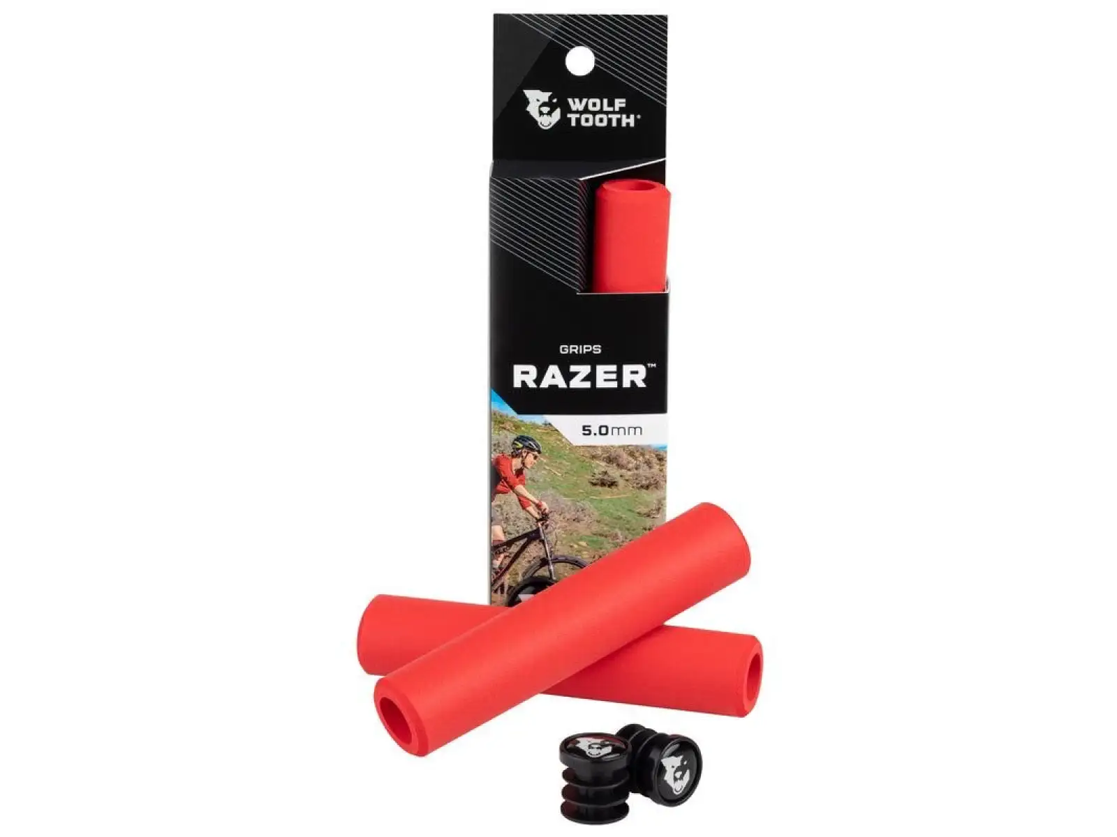 Wolf Tooth Razer 5 mm gripy červená