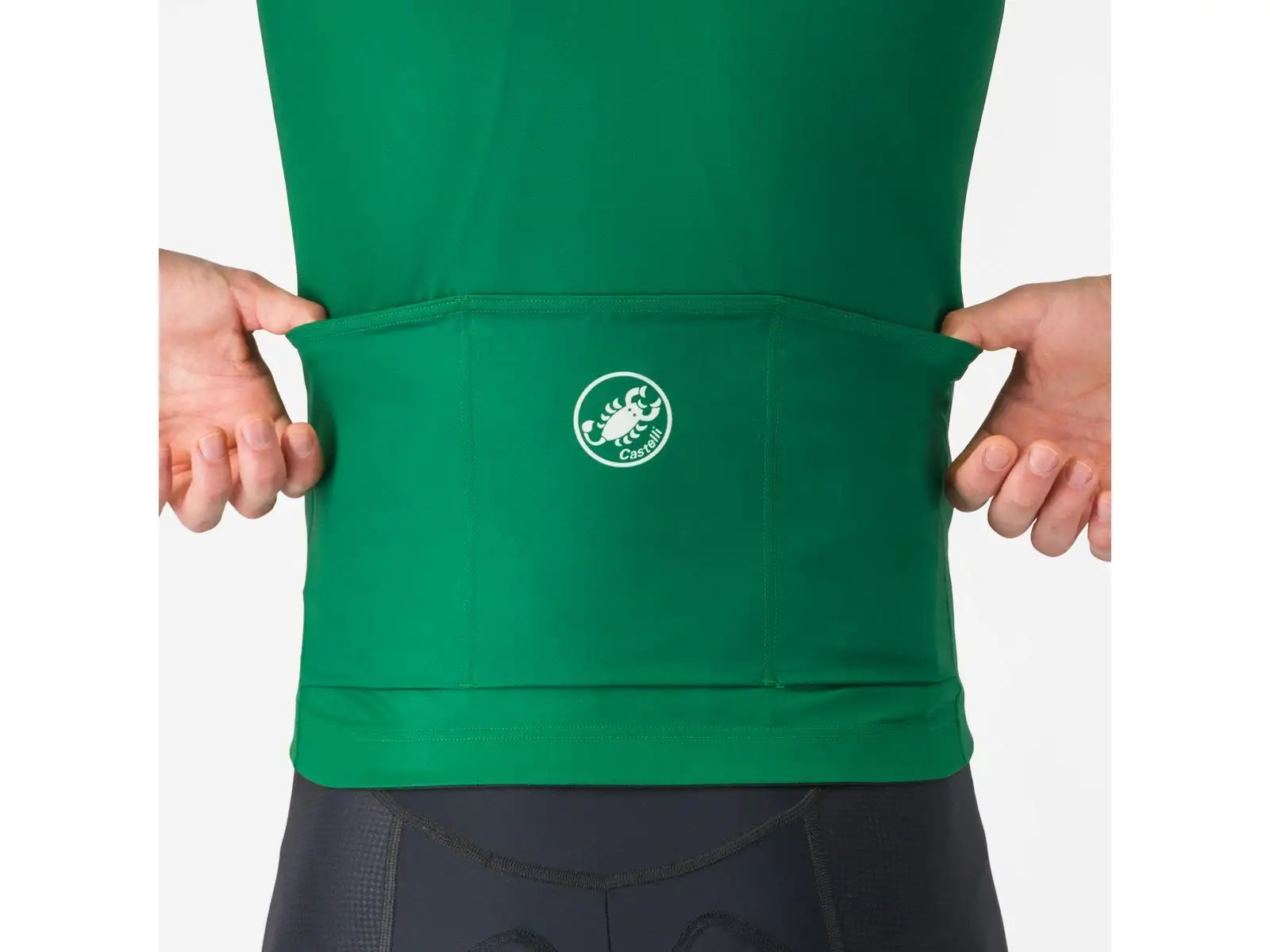 Castelli Vintage Giro d'Italia pánský dres krátký rukáv Verde Verdeggiante