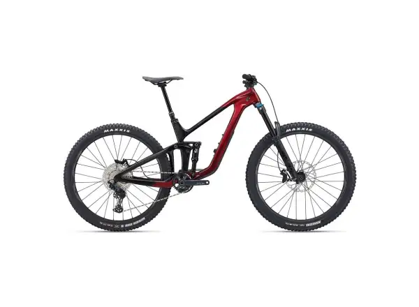 Giant Reign Advanced 2 celoodpružené horské kolo Sangria/Carbon