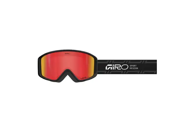 Giro Index 2.0 lyžařské brýle Black Stacked|Amber Scarlet