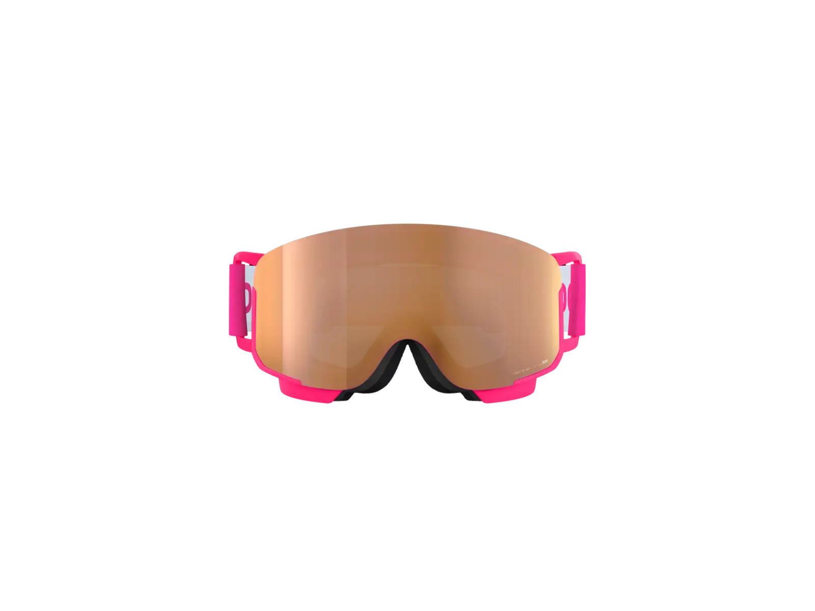POC POCito Nexal dětské lyžařské brýle Fluorescent Pink/Partly Sunny Light Orange