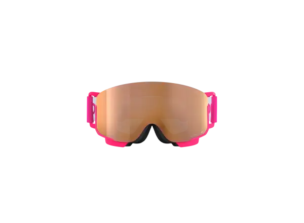POC POCito Nexal dětské lyžařské brýle Fluorescent Pink/Partly Sunny Light Orange