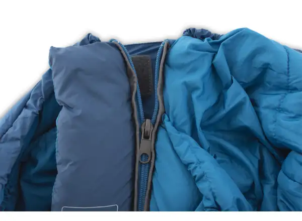Pinguin Savana Junior PFM dětský spacák Blue 150 cm Levý zip