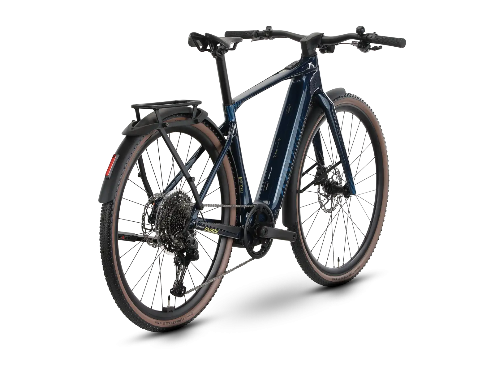 Raymon Norza Comp Commute oceanblue gravel elektrokolo
