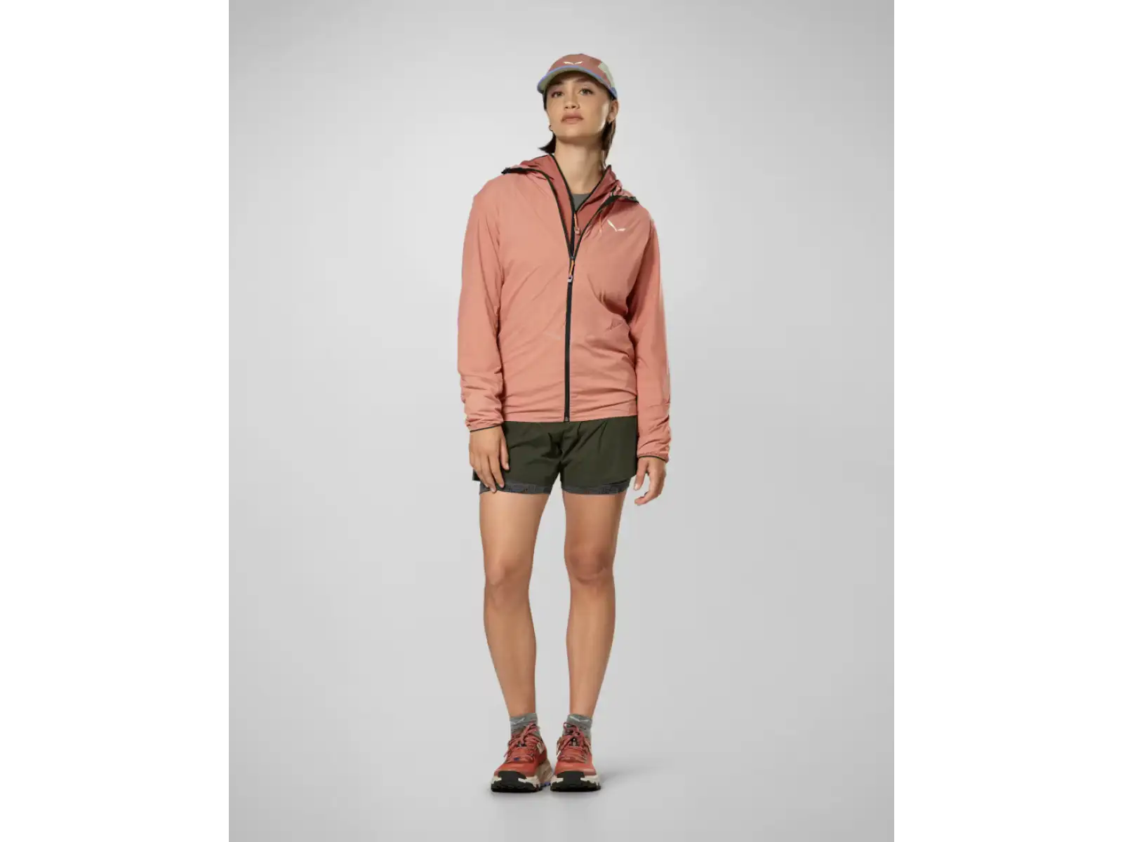 Salewa Pedroc Wind Light dámská bunda Desert Pink