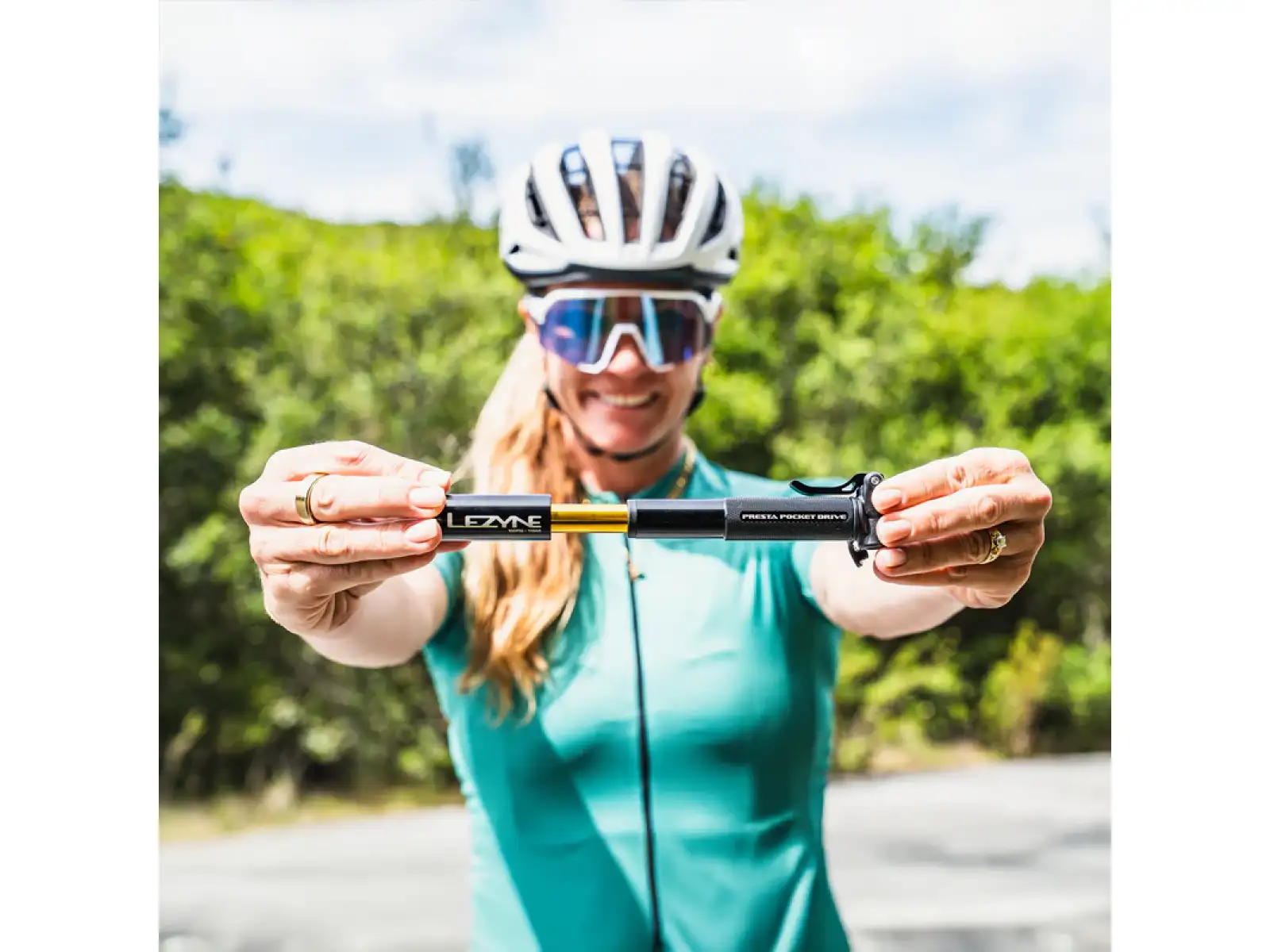 Lezyne Presta Pocket Drive pumpička Black/Gold