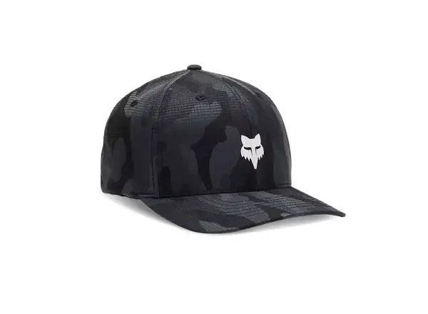 Fox Head Camo Tech Flexfit pánská kšiltovka Black Camouflage