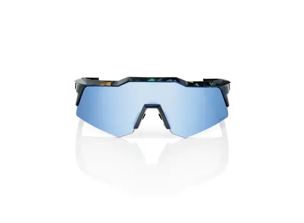 100% Speedcraft XS brýle Black Holographic/HiPER Blue Multilayer Mirror