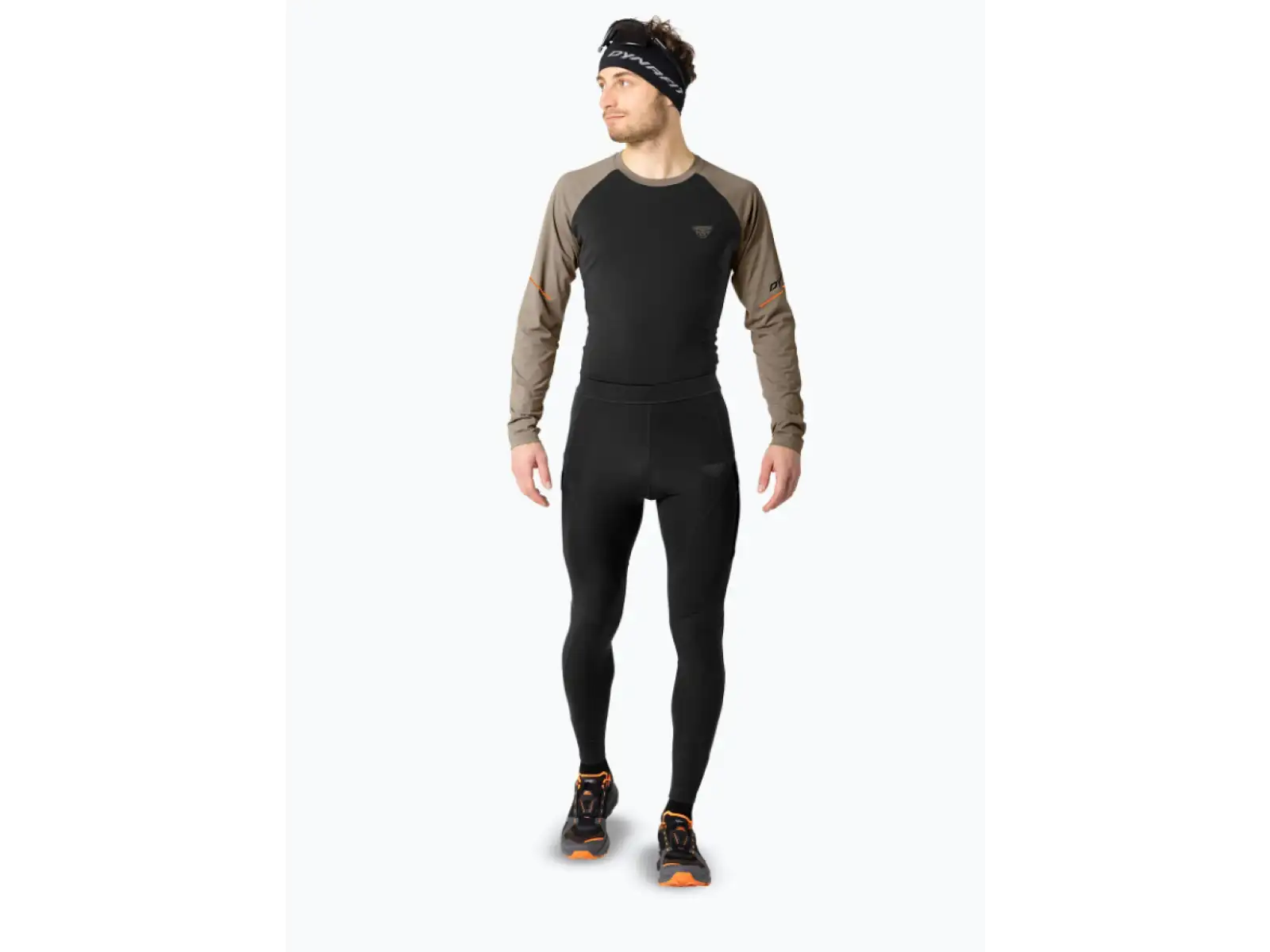 Dynafit Warm Ultra Tights pánské běžecké kalhoty Black Out
