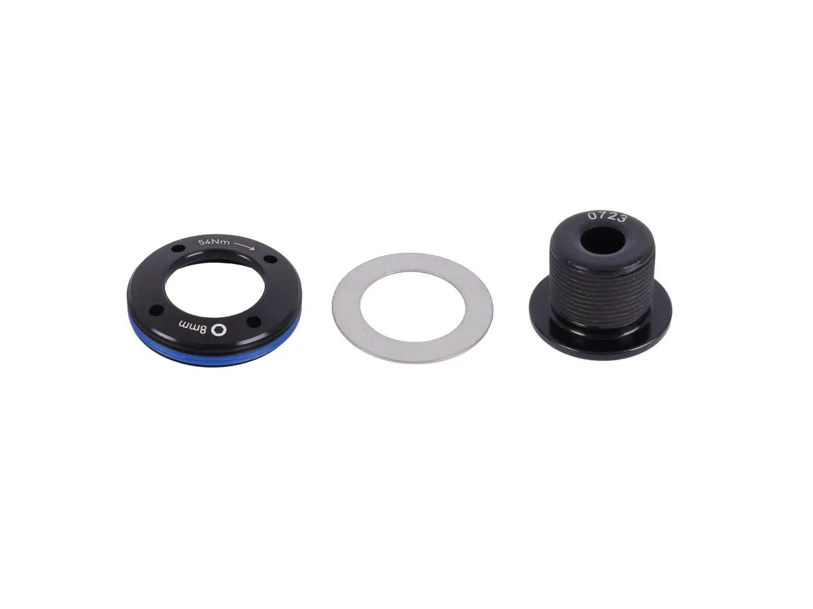 Crank Arm Bolt Kit Self-Extracking M18/M30 Dub X0 D1 Dark Polar Black