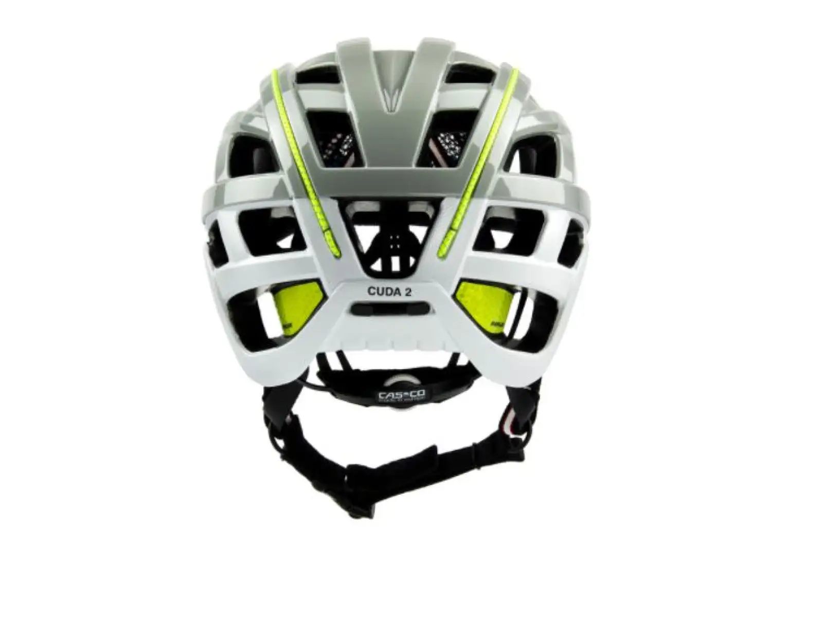 Casco Cuda 2 přilba grey/white neon shiny