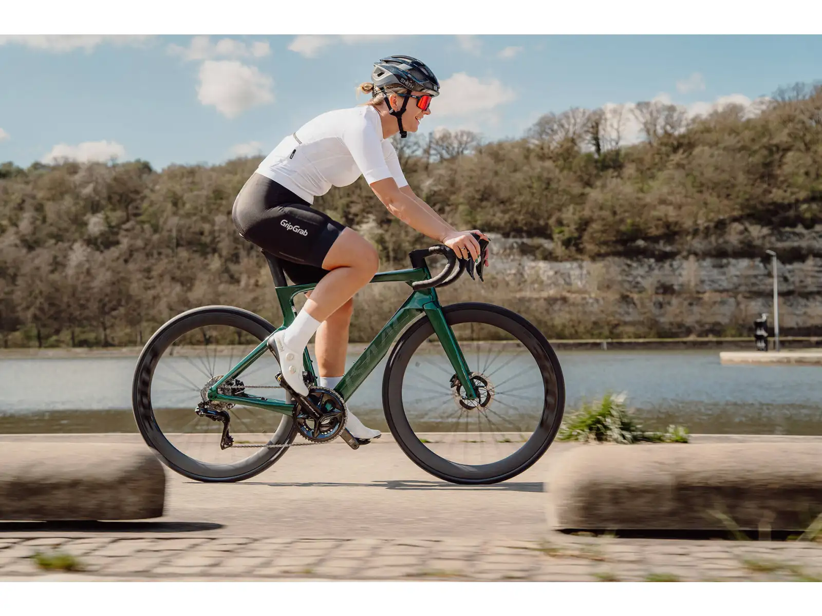 Isaac Meson Ultegra Di2 silniční kolo Jade Green