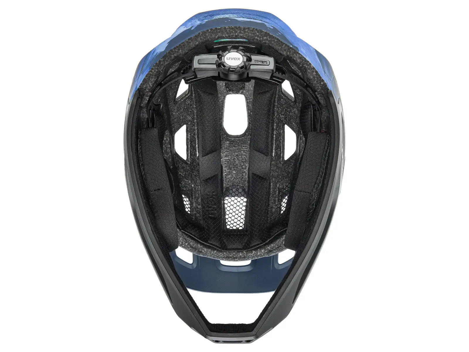Uvex React JR Fullface MTB přilba Dusk blue matt