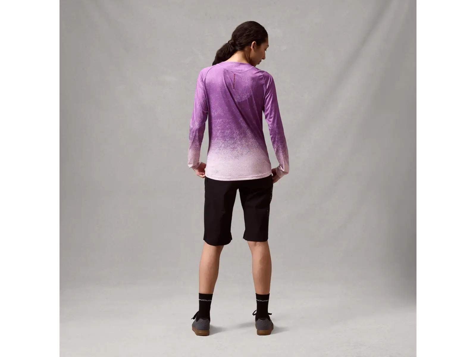 Endura SingleTrack dámský dres dlouhý rukáv Purple