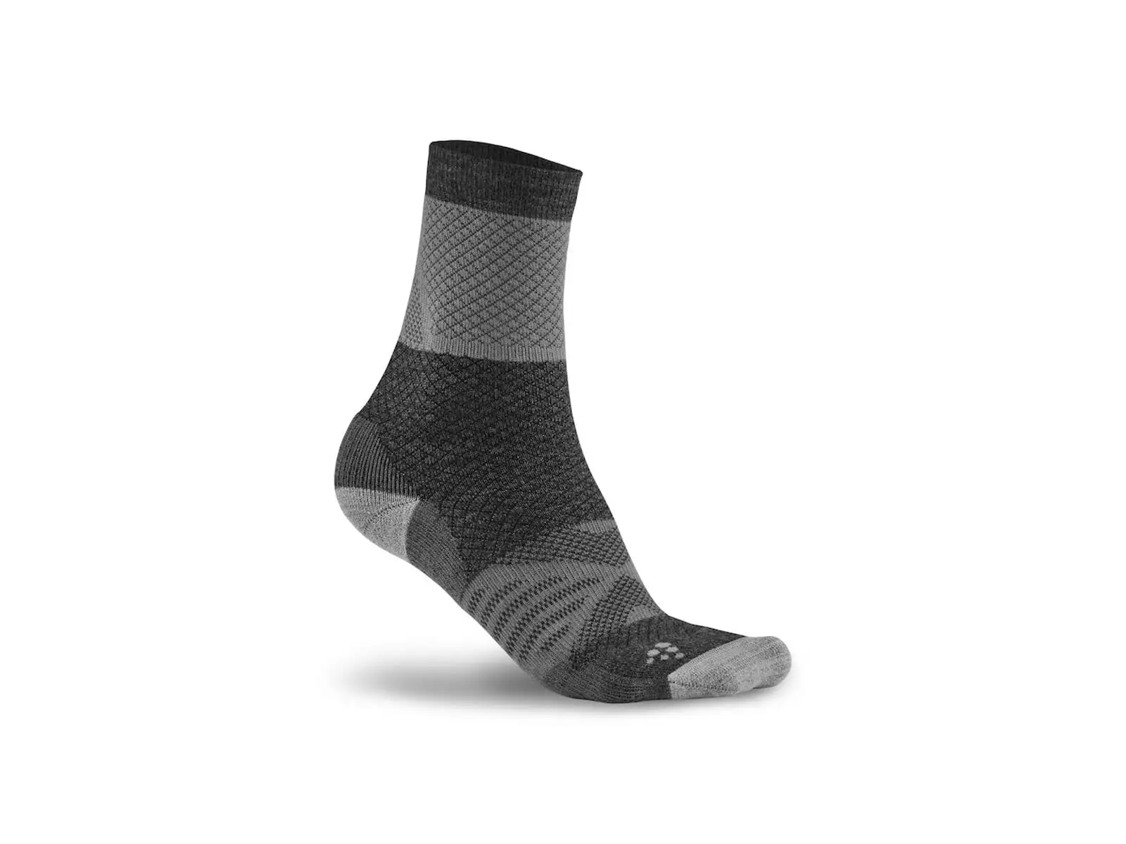 Craft XC Warm ponožky bílá / černá