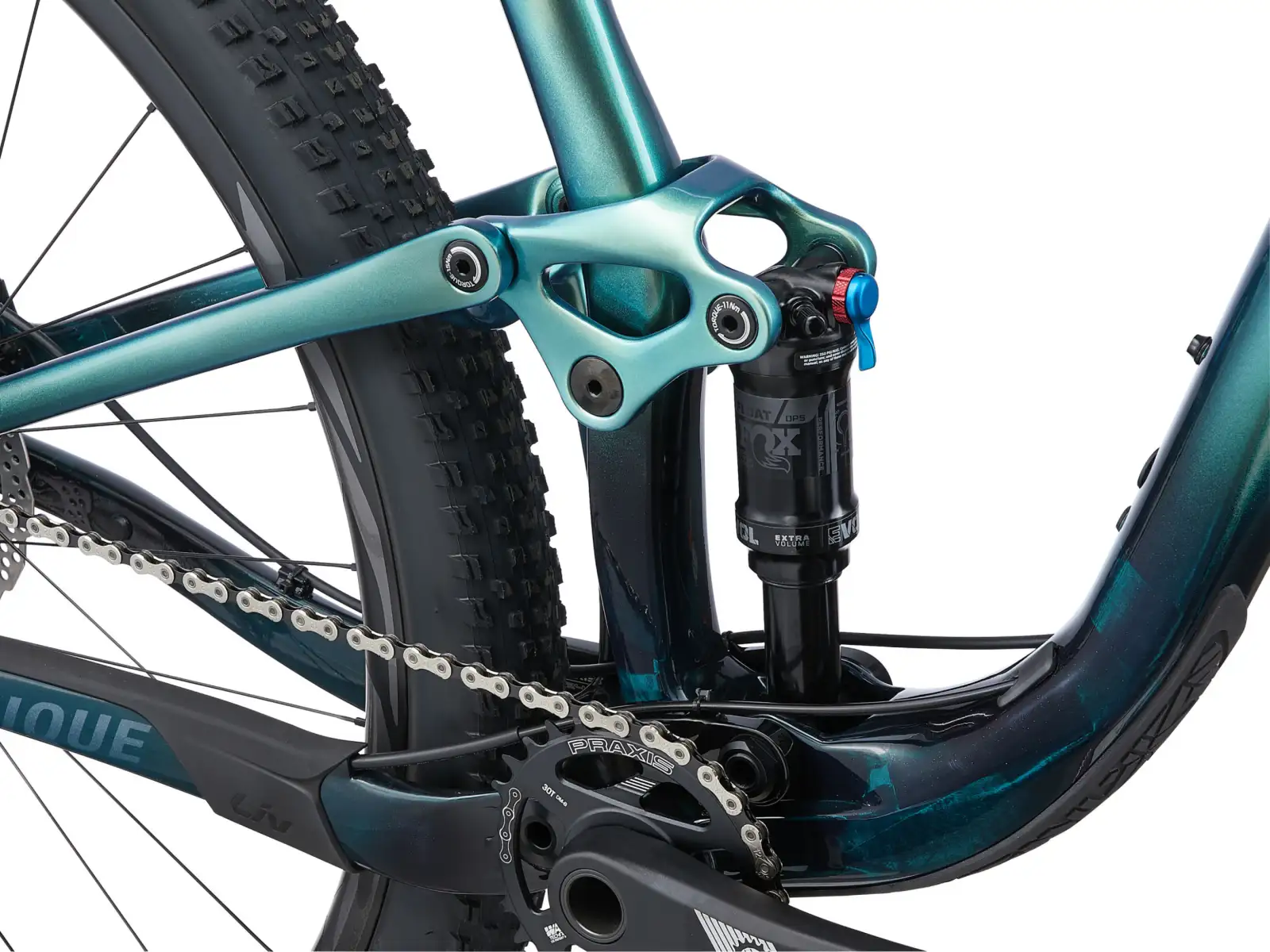 Liv Pique Advanced Pro 29 horské kolo Phoenix Fanatic Teal/Dark Green