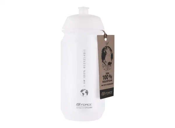 Force Bio Earth cyklistická láhev 500 ml transparentní/šedá