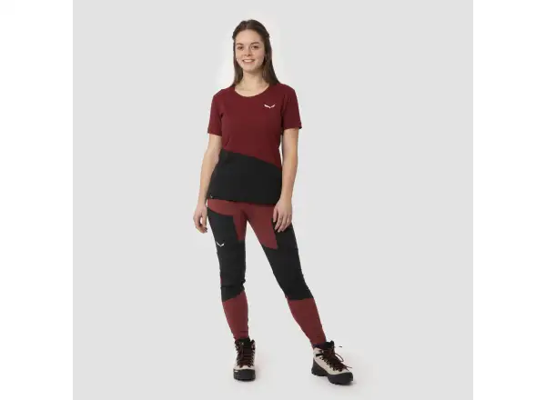 Salewa Puez Dry Responsive Cargo dámské kalhoty Syrah