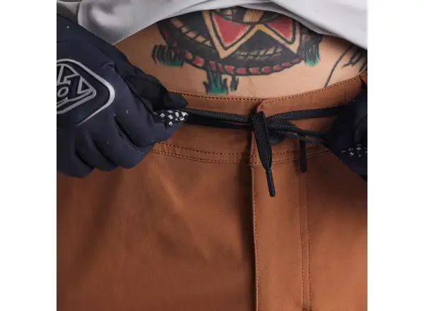 Troy Lee Designs Ruckus Long Travel Pant pánské kalhoty Mono Dark Canvas
