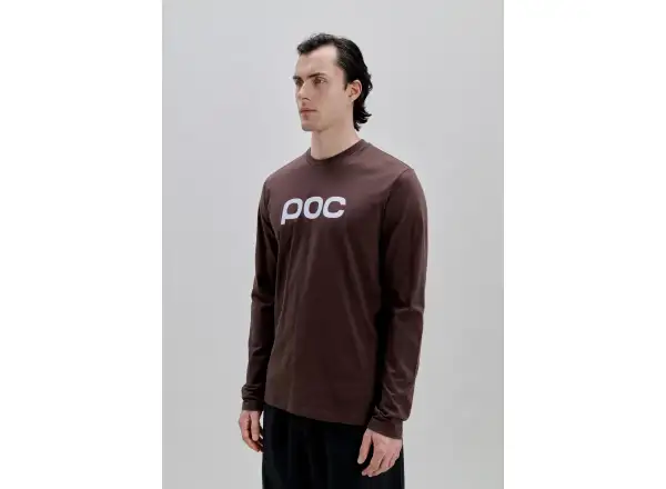 POC L/S Tee triko s dlouhým rukávem Bronzite Brown