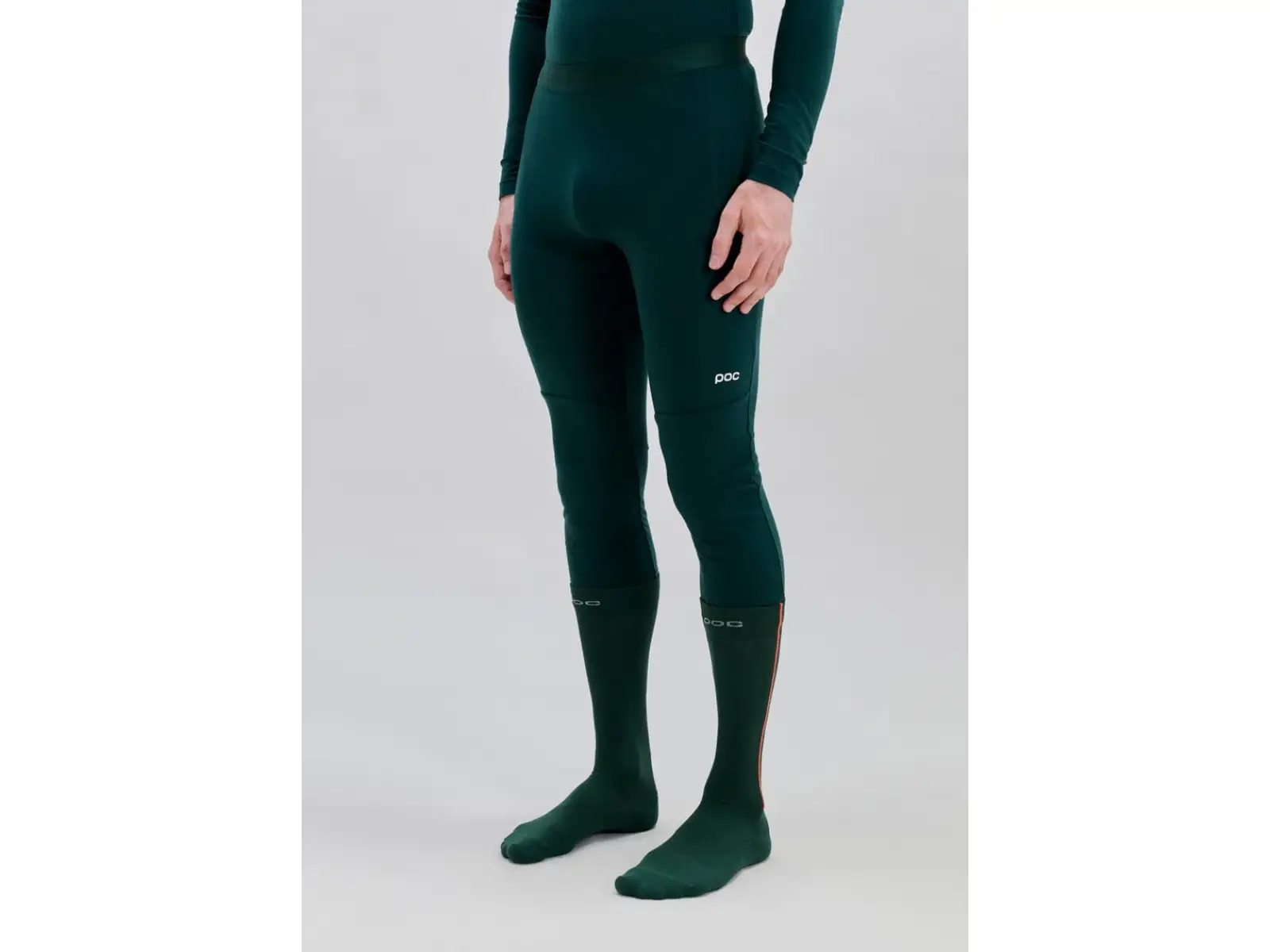 POC Layer Merino 3/4 pánské spodní kalhoty Pargasite Green