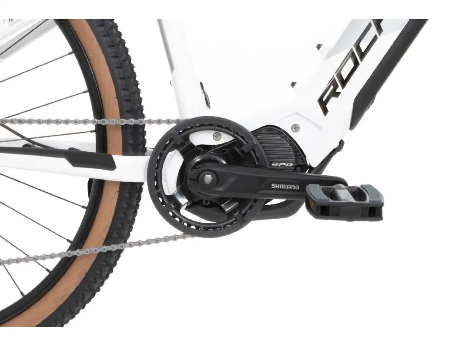 Rock Machine Torrent e90-29 horské elektrokolo Gloss White/Black/Silver