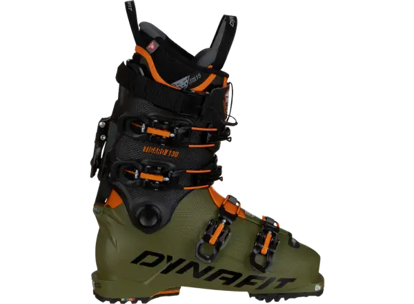 Dynafit Tigard 130 pánské skialpové boty Capulet Olive/Fluo Orange