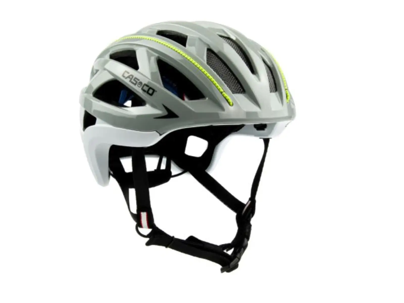 Casco Cuda 2 přilba grey/white neon shiny