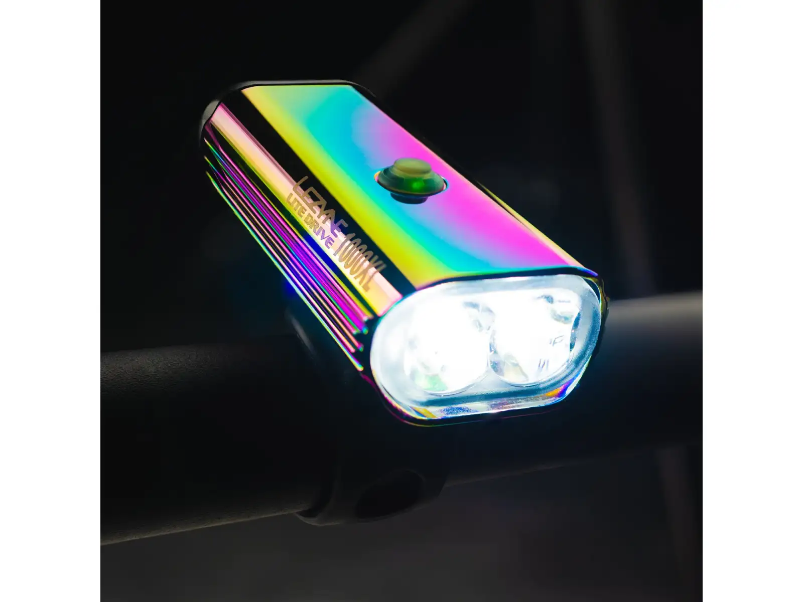 Lezyne Lite Drive 1000 XL přední světlo Neo Metallic
