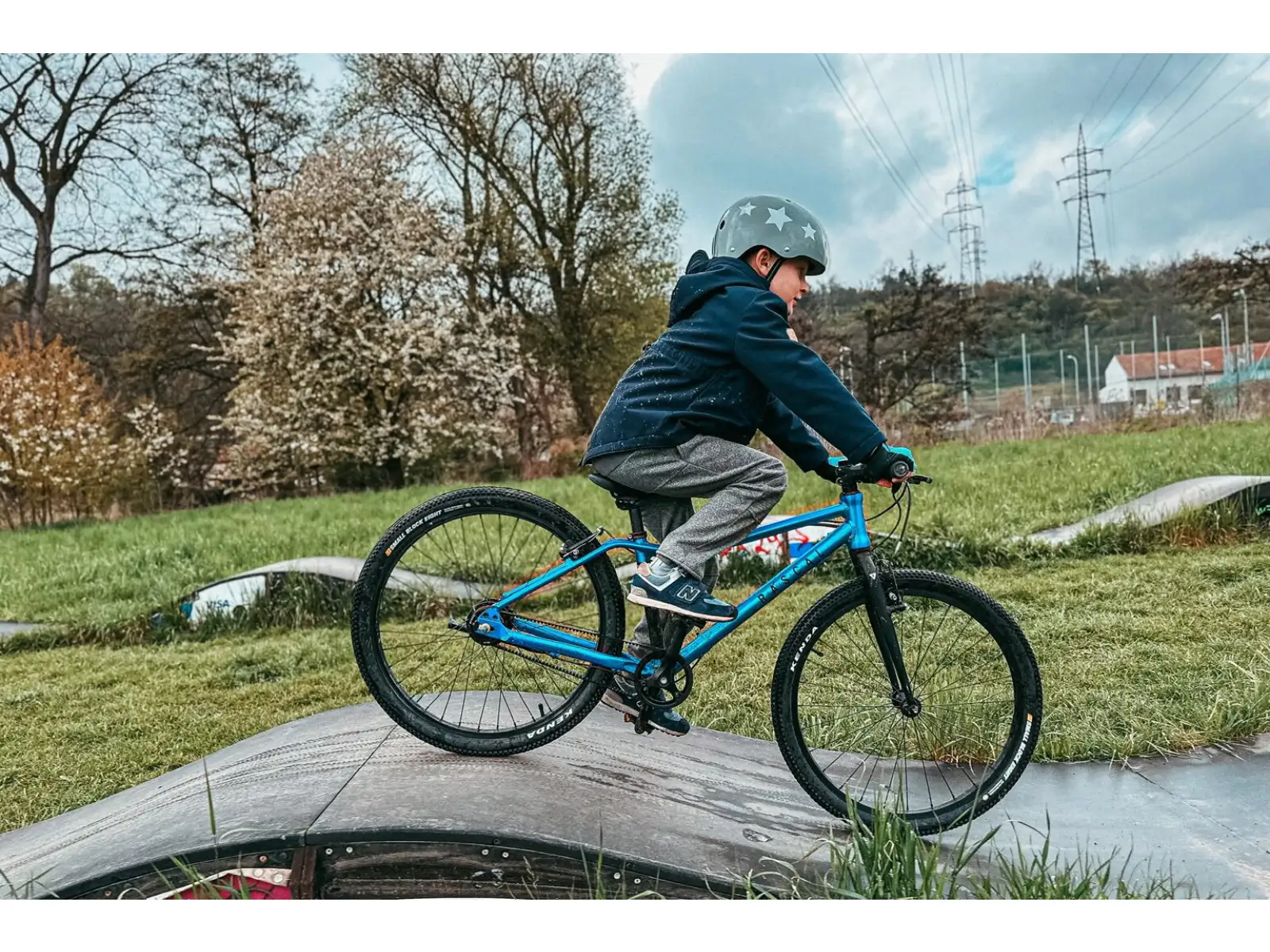 Rascal 24 7 sp. Shimano Nexus dětské kolo Titanium